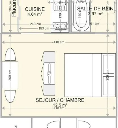 Lejlighed Avec Vue Sur