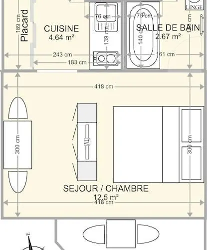 アパート Avec Vue Sur